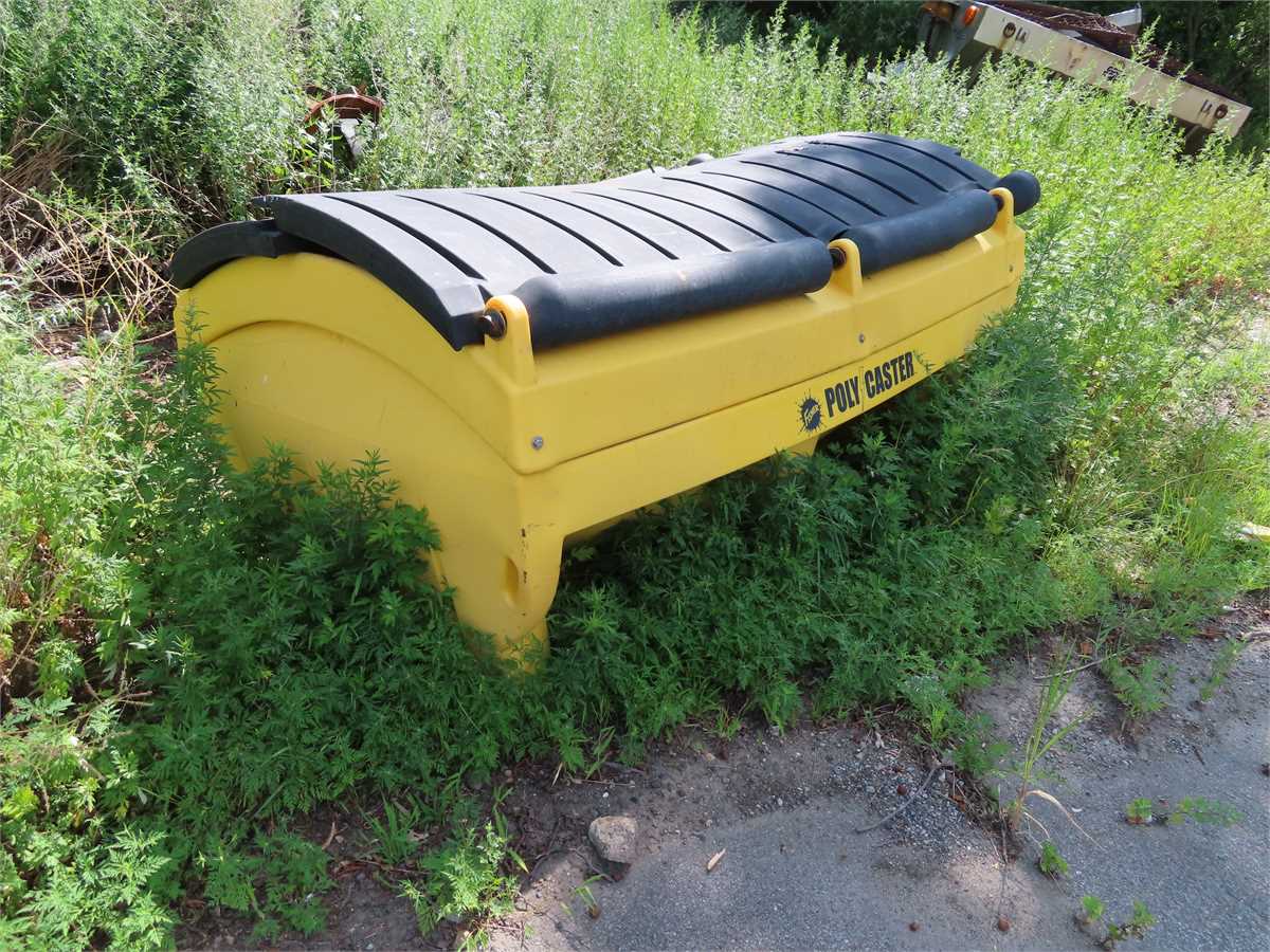 Poly Caster Salt Spreader Online Government Auctions of Government