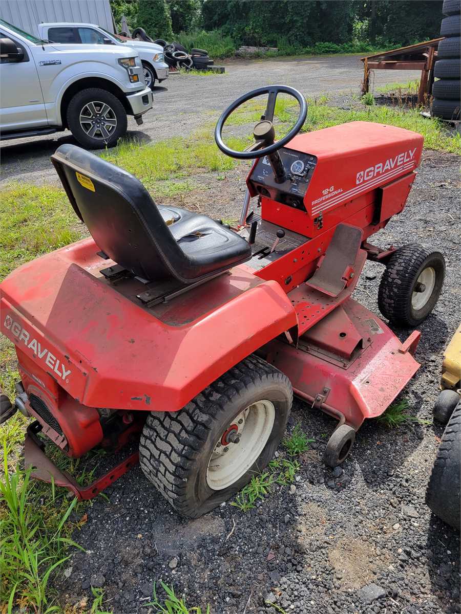 Gravely 12G Lawn Tractor Online Government Auctions of Government ...