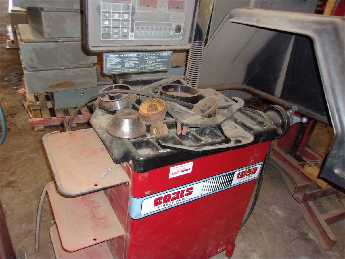 Coats direct drive 1055 solid state wheel balancer Online Government