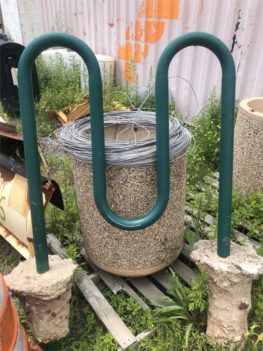 Bike lock railing Online Government Auctions of Government Surplus ...