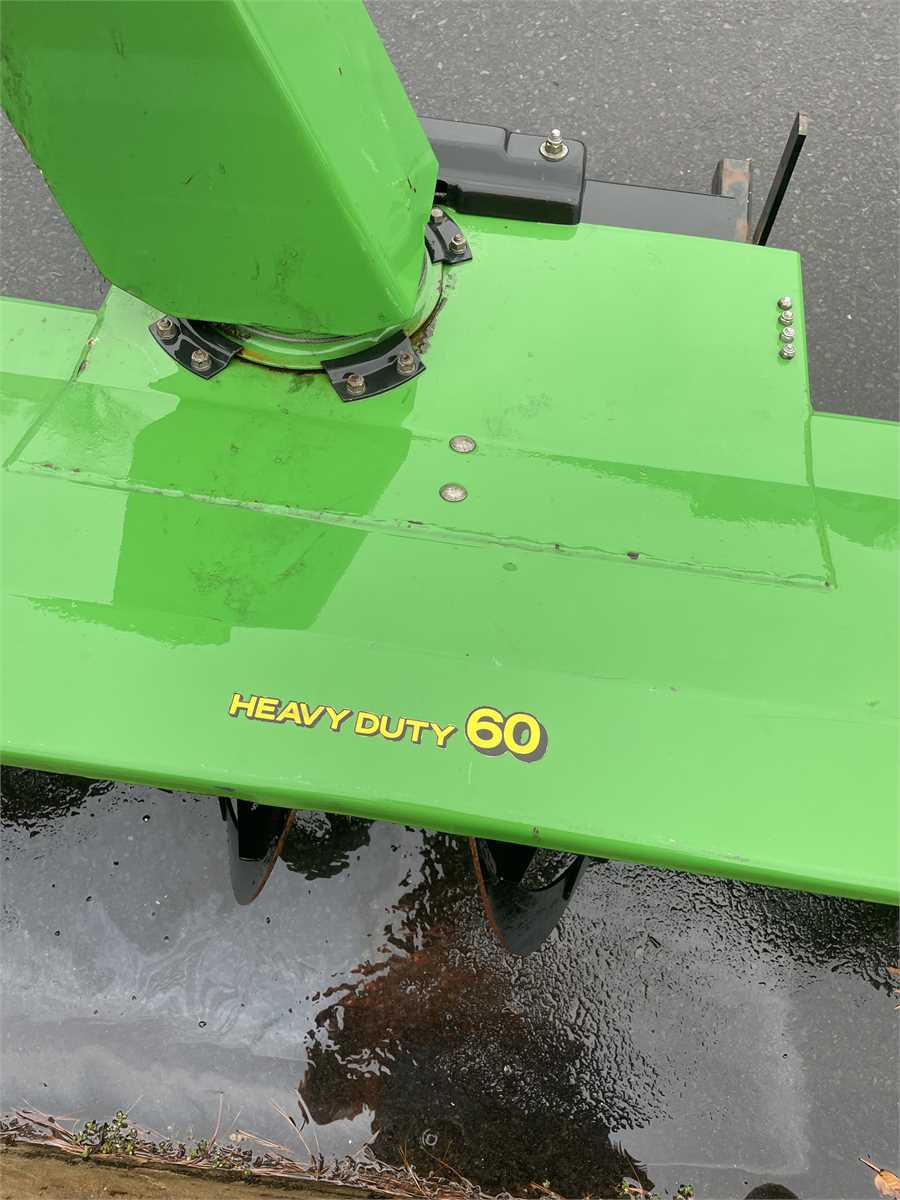 John Deere Heavy Duty 60 Snow Blower for a John Deere 1445 mower Online