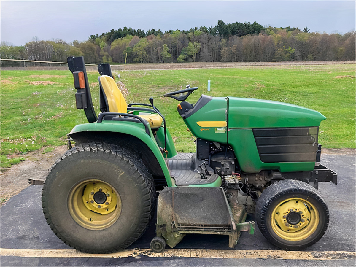 2003 John Deere 4210 4WD Tractor with 60” Mower & 60” Snow Blade