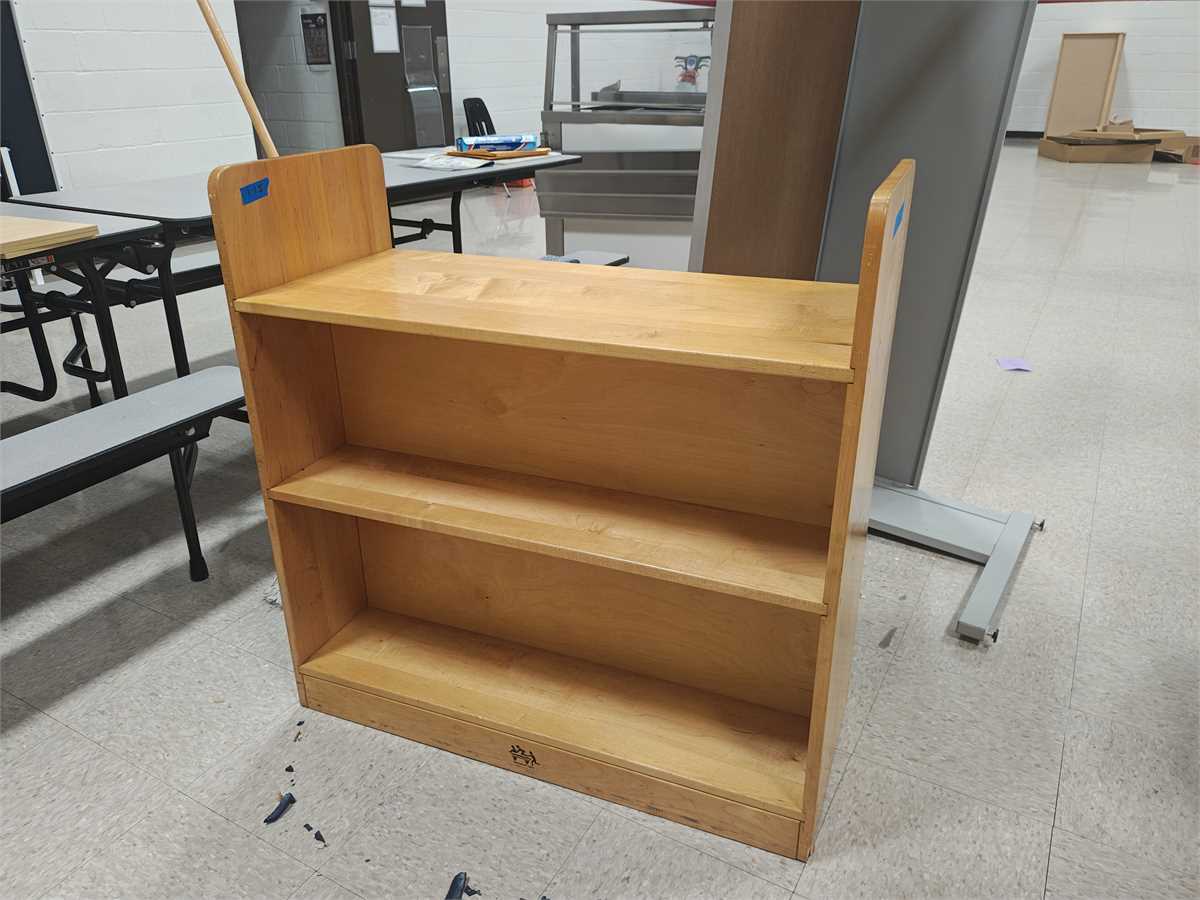 Double-Sided Book Shelves