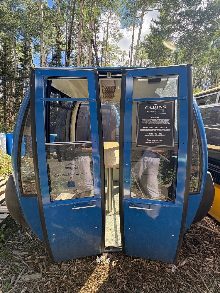 Swiss-made CWA Omega S Models Gondola Cabin- Blue 1