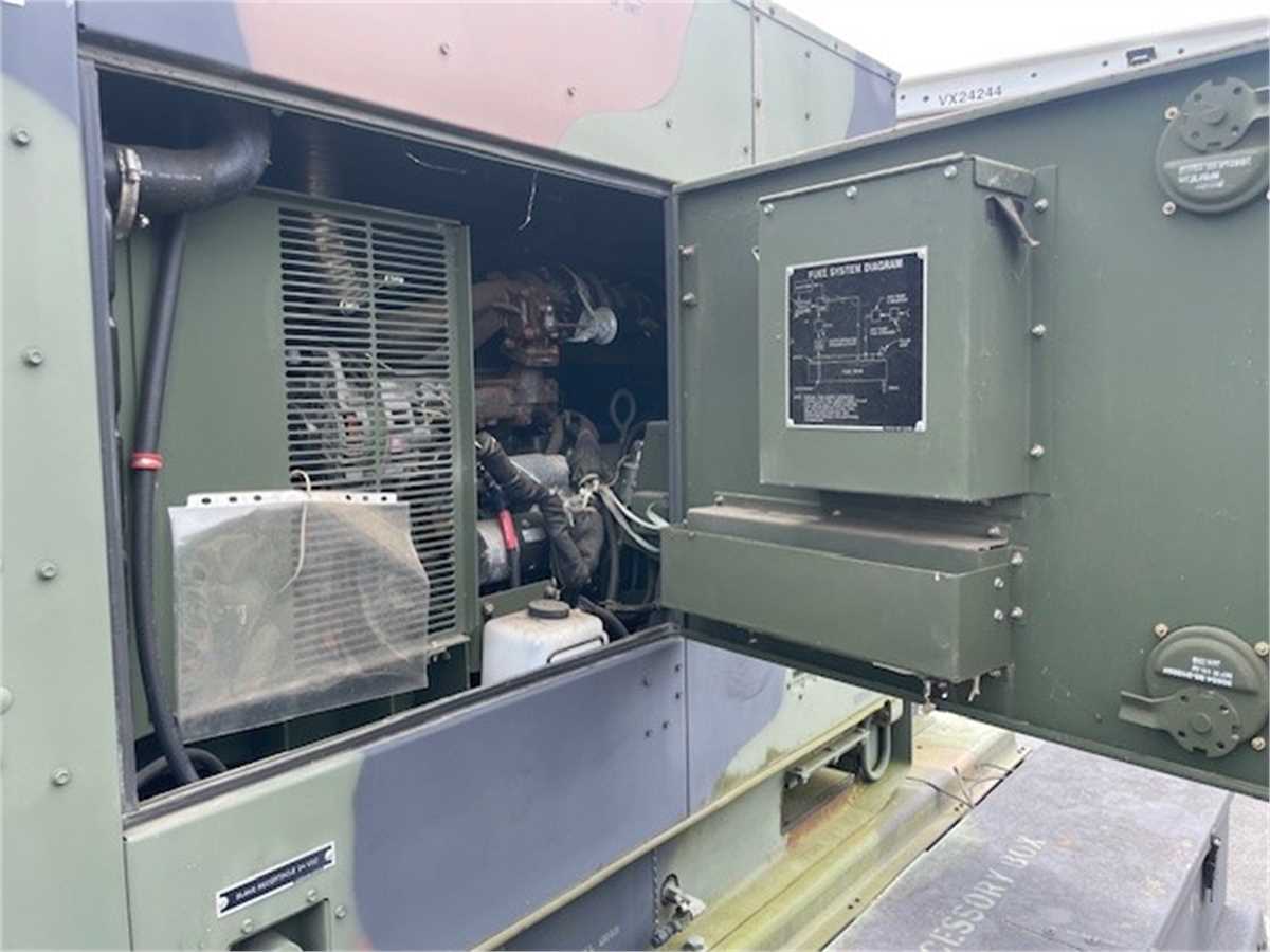 2011 Generator Set Diesel Engine 15kw 50/60 hz, Model MEP-804B Online ...