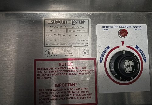 Servolift Heating Display
