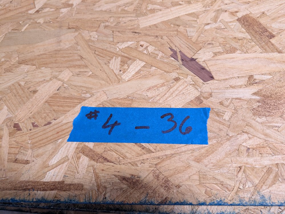 Tongue and Groove OSB Subfloor - Set #4
