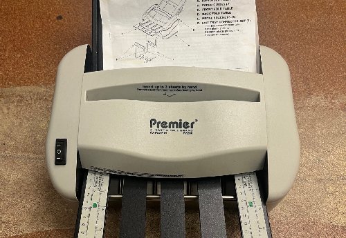 Premier RapidFOLD P7200 Automatic Paper Folding Machine