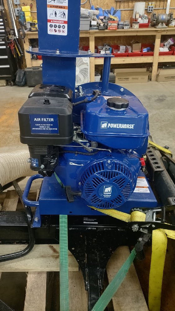 Powerhorse 420cc Debris Vacuum Truck Loader, 13HP