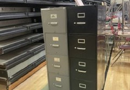 Filing cabinets-qty 8 +/-