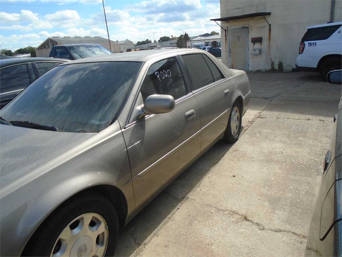 2002 Cadillac DeVille P-020 Nar Online Government Auctions of ...