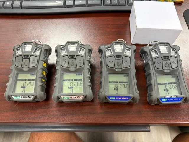MSA Altair gas meters