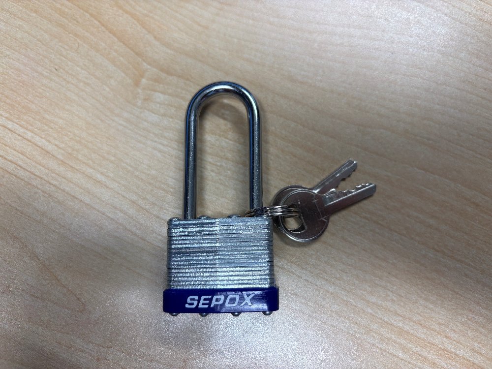 SEPOX pad locks