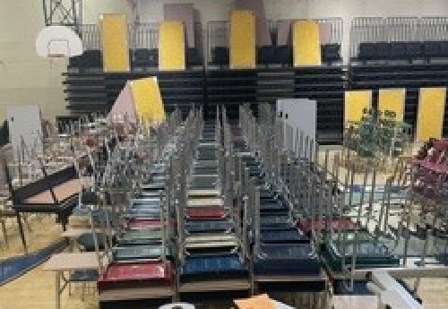 Student desks and chairs - 200+/-