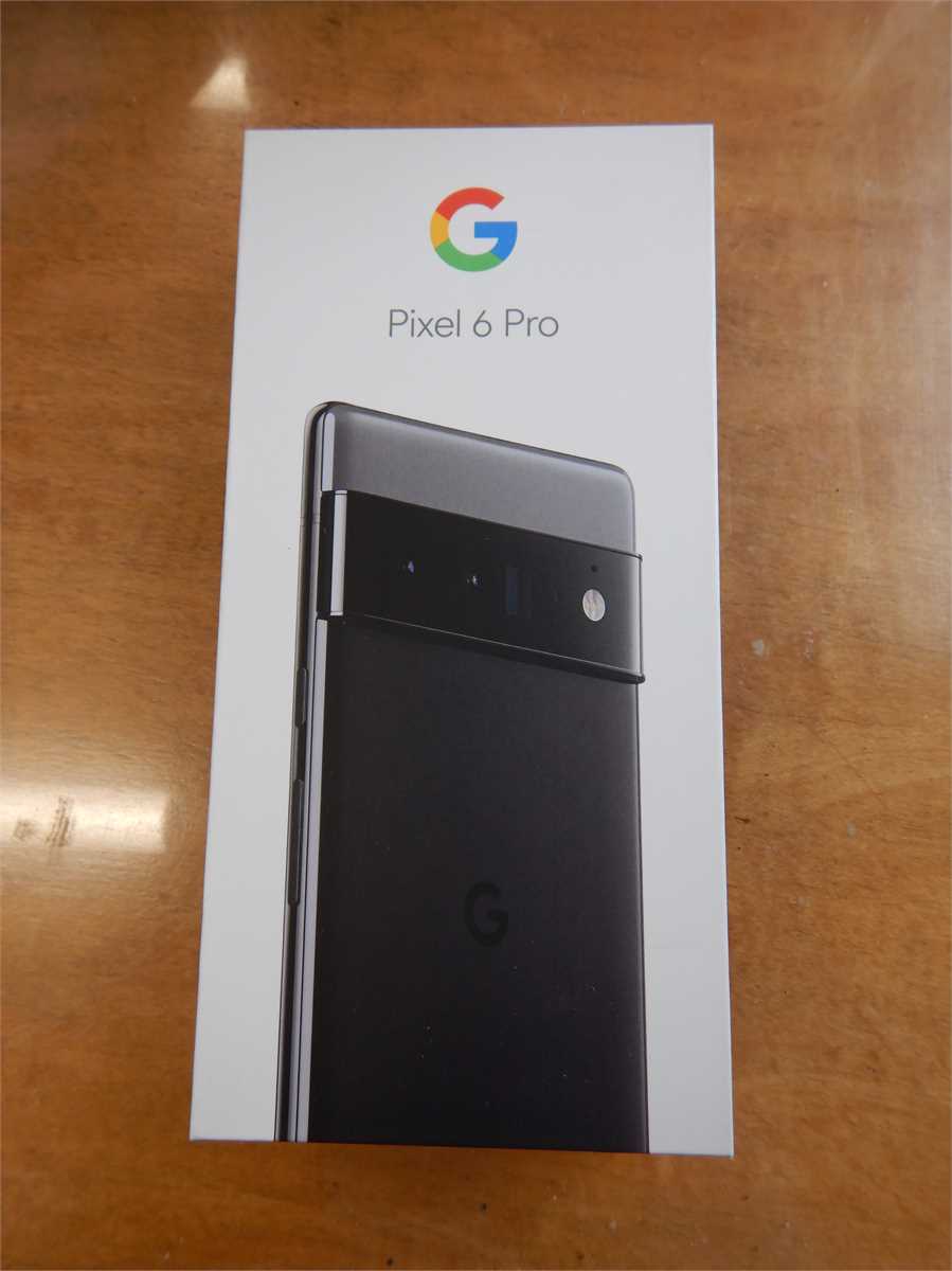 Google Pixel 6 Pro, new in box Online Government Auctions of