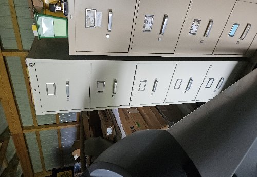 5 drawer file cabinet