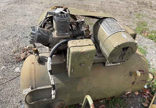 1967 Champion U.S. Army Electric Air Compressor