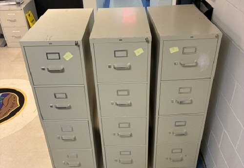 3 Filing Cabinets