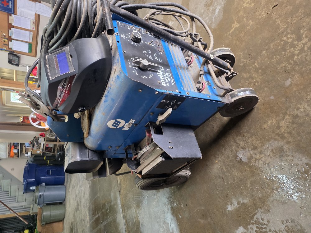 Miller gas powered AC/DC welder
