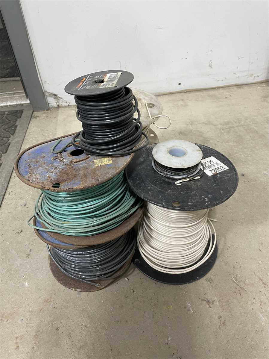 Spool Wire Lot Online Government Auctions Of Government Surplus Municibid 6177