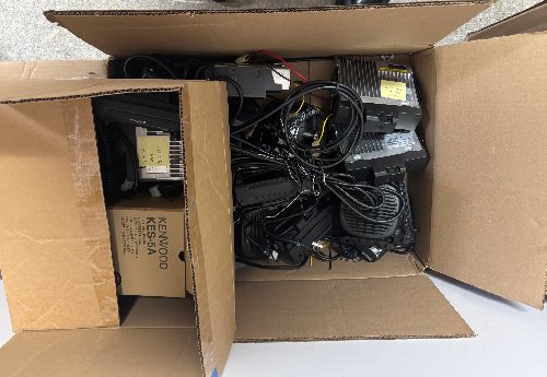LOT - Surplus Motorola and Kenwood radios and related equipment