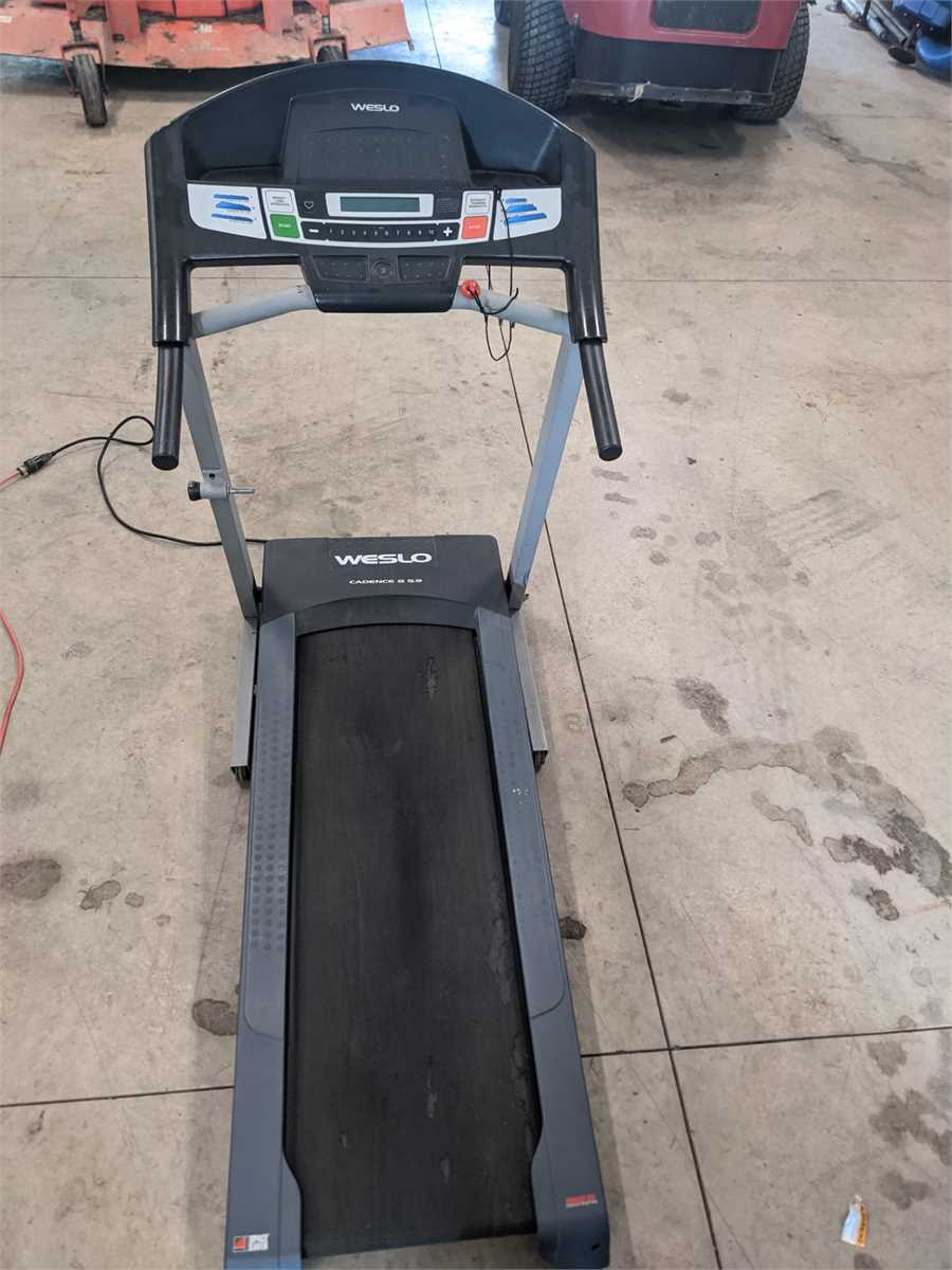 Weslo treadmill discount g 5.9 i