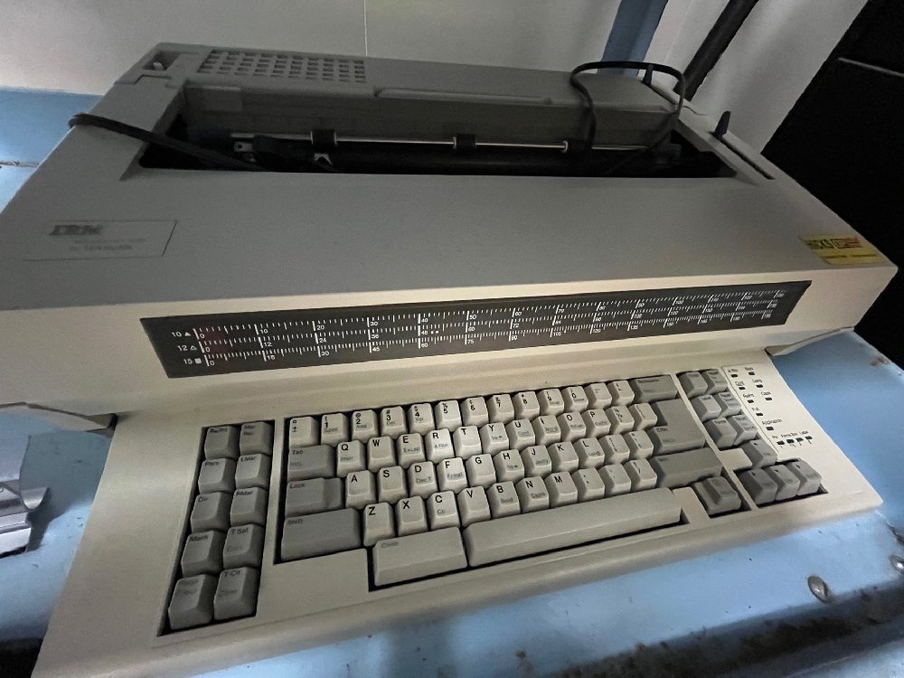 Lot of IBM/Lexmark Wheelwriter Electronic Typewriters & Supplies