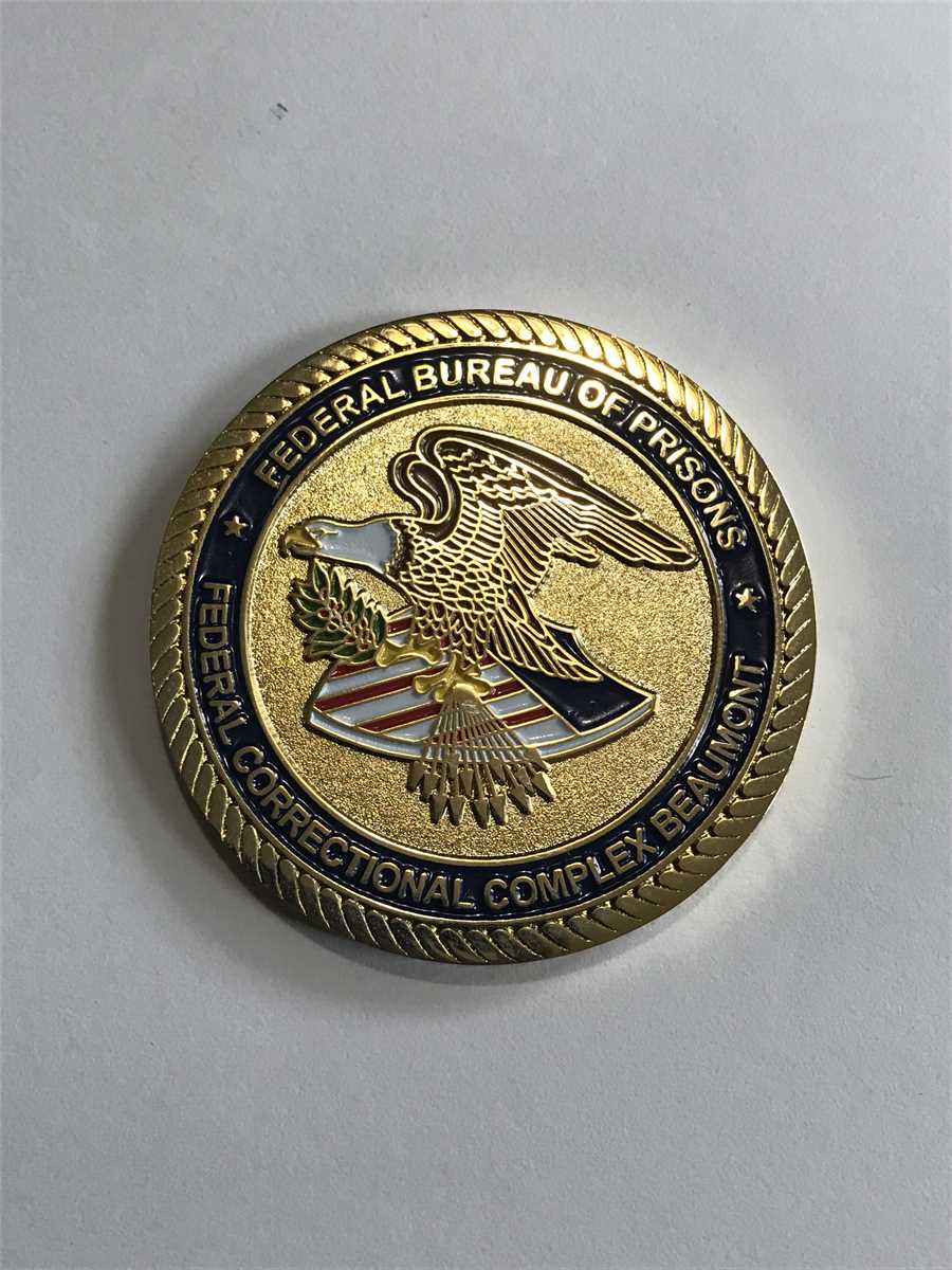 Federal Bureau of Prisons Federal Correctional Complex Coin Online