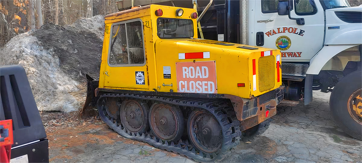 1992 Bombardier Sidewalk Plow