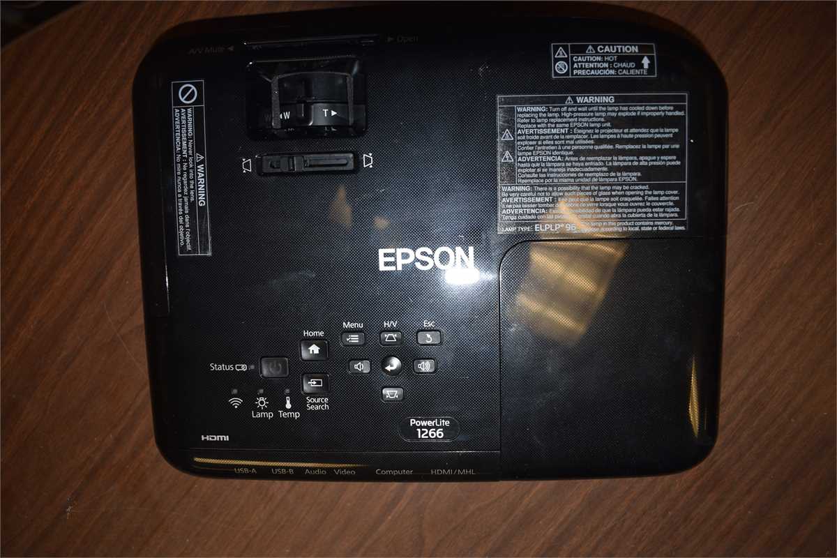 epson powerlite 1266