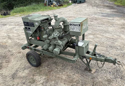 Military Surplus Engine-Driven High-Volume Fuel/Liquid Transfer