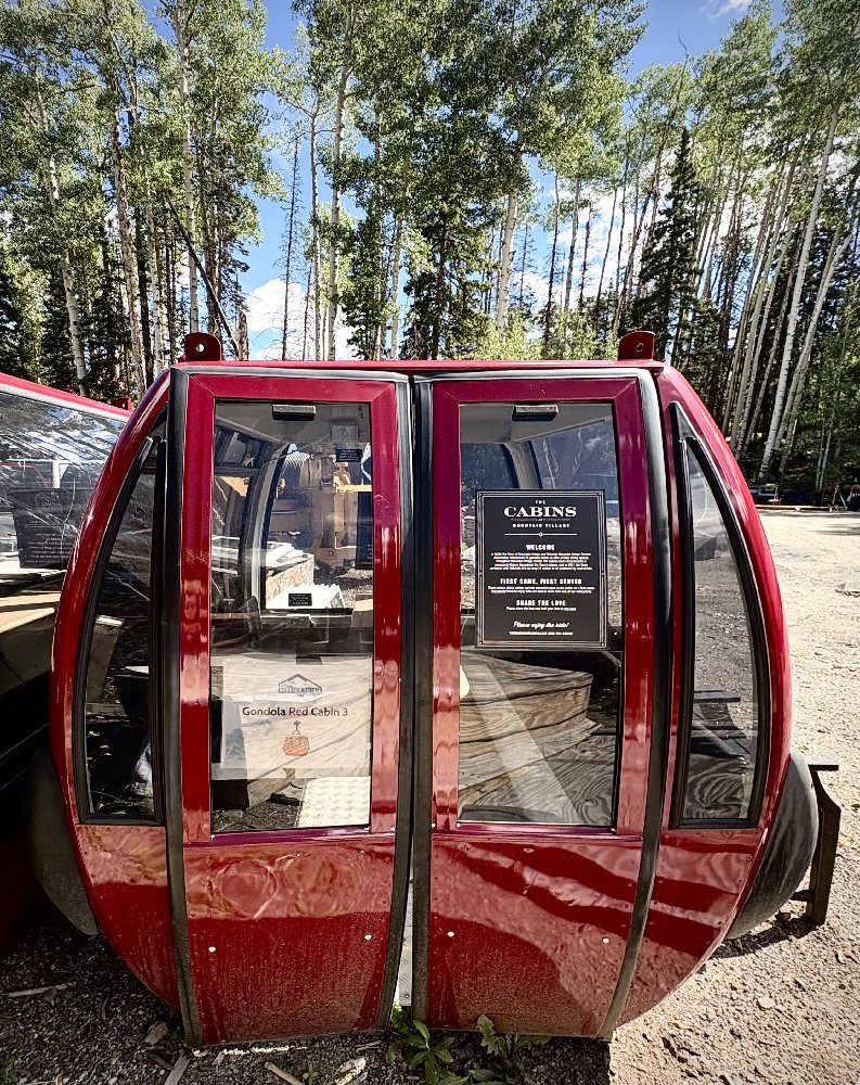 Swiss-made CWA Omega S Models Gondola Cabin- Red 3