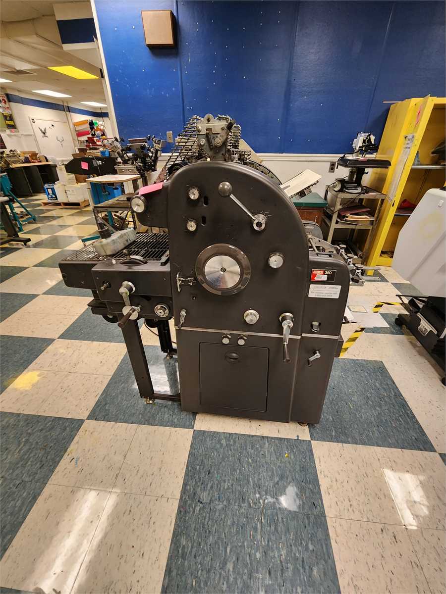 A.B. Dick Offset Duplicator 360 Online Government Auctions of Government  Surplus | Municibid