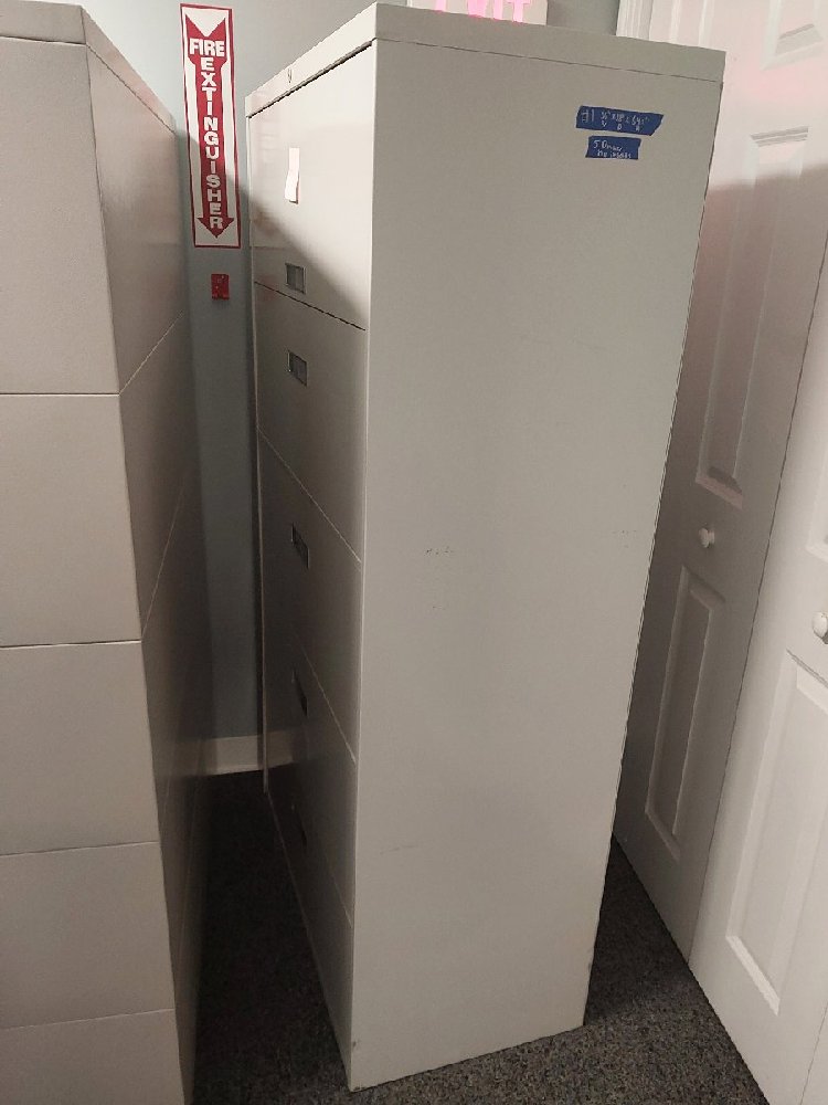 5 Lateral File Cabinets