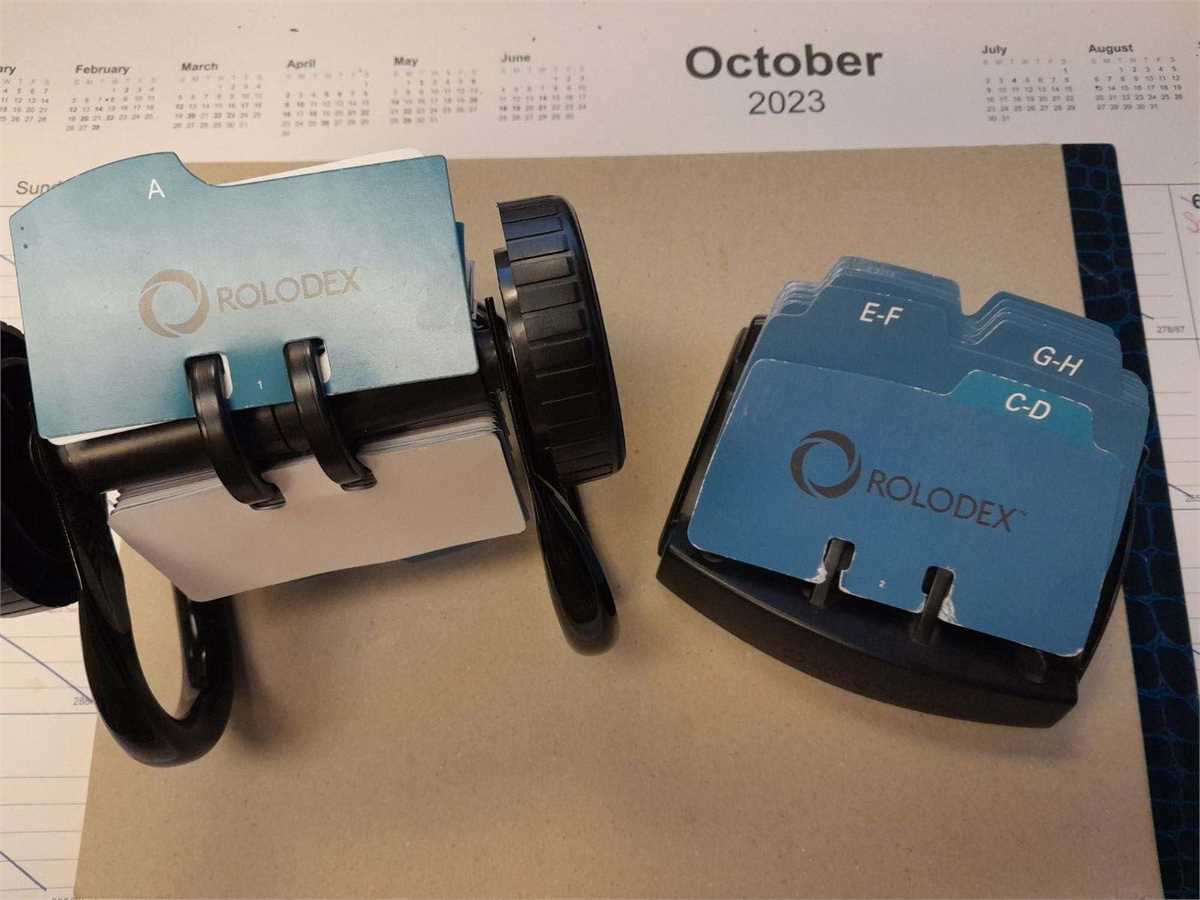 Rolodex Online Government Auctions of Government Surplus | Municibid