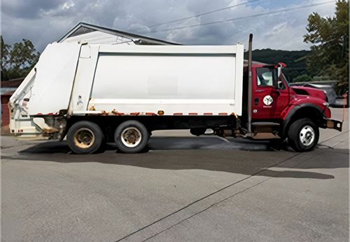 2012 International WorkStar 27-Yard Rear Load Refuse Truck