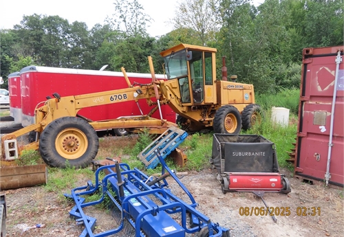 John Deere 670B Motor Grader 1978