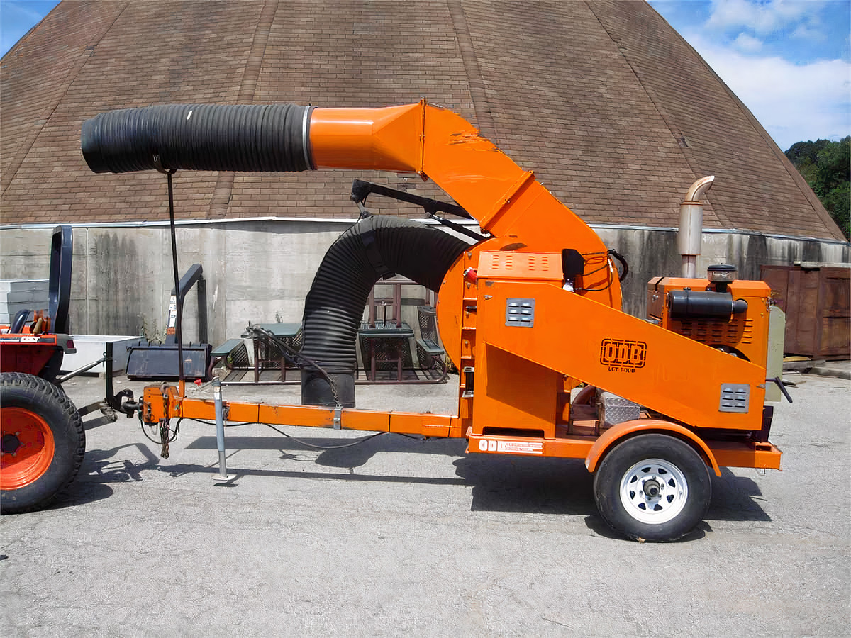 ODB Tow-Behind Leaf Vacuum