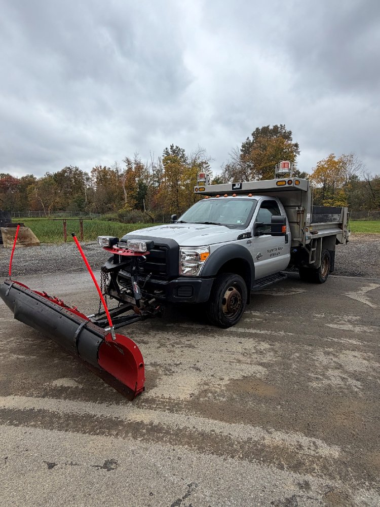 2015 Ford F-550 Dump and Plow Package