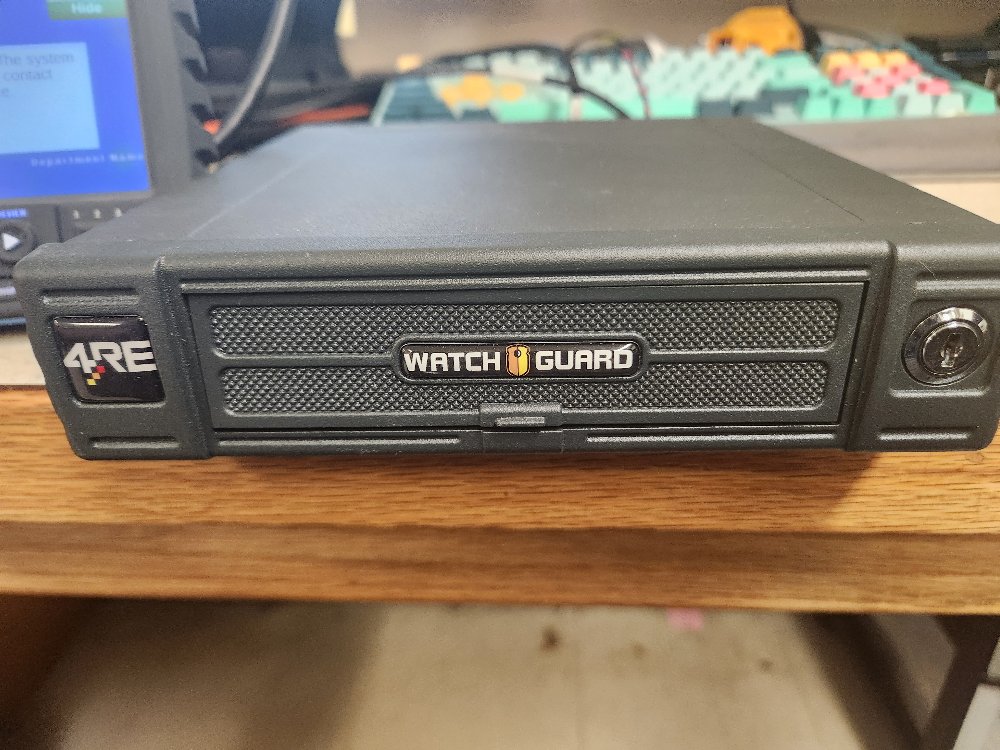 Watch Guard 4RE Law Enforcement In-Car Video Systems Components