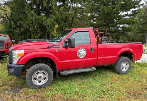 2011 F250 Super Duty Plow Truck
