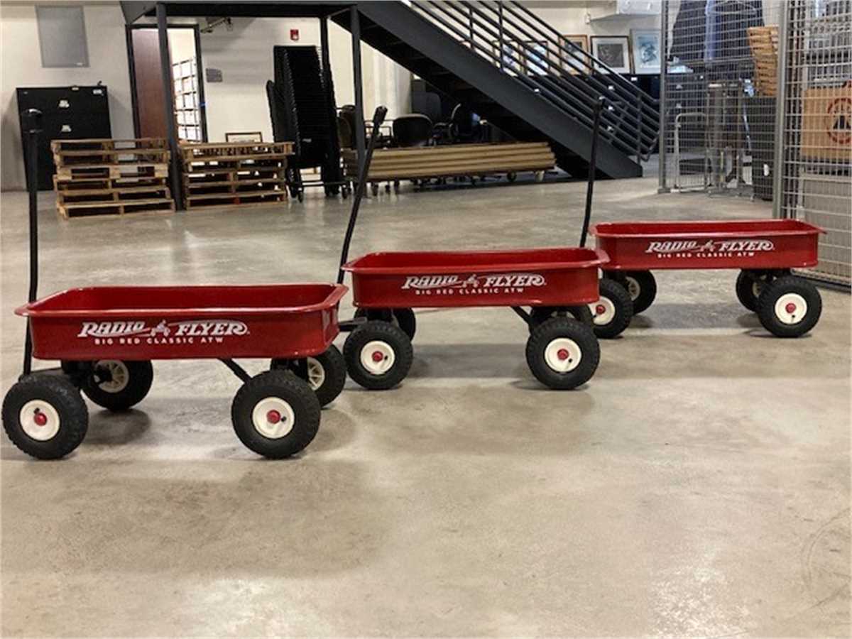 Radio Flyer Red Wagons Online Government Auctions of Government