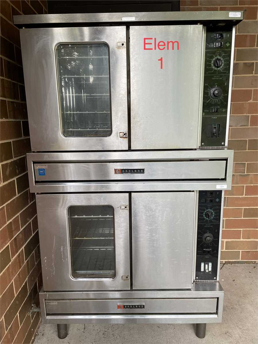 Garland oven with griddle top Online Government Auctions of