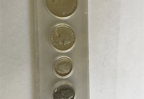 1964 complete silver set  (silver)