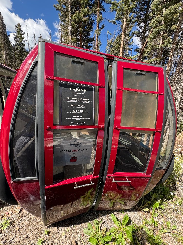 Swiss-made CWA Omega S Models Gondola Cabin- Red 5