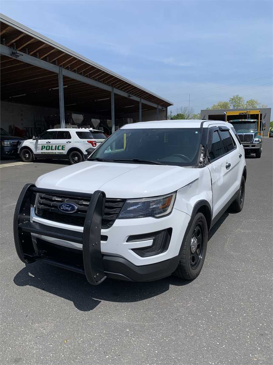 2019 Ford Explorer Police Interceptor Online Government Auctions of ...