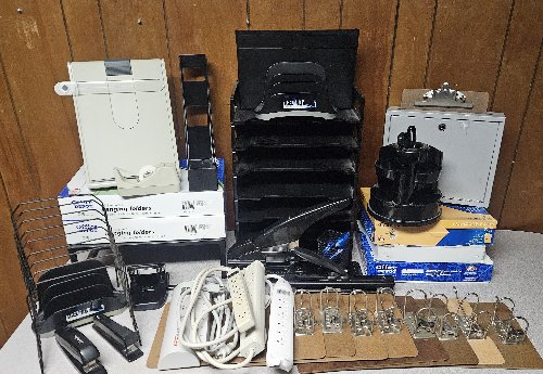 Lot of Various Office Supplies