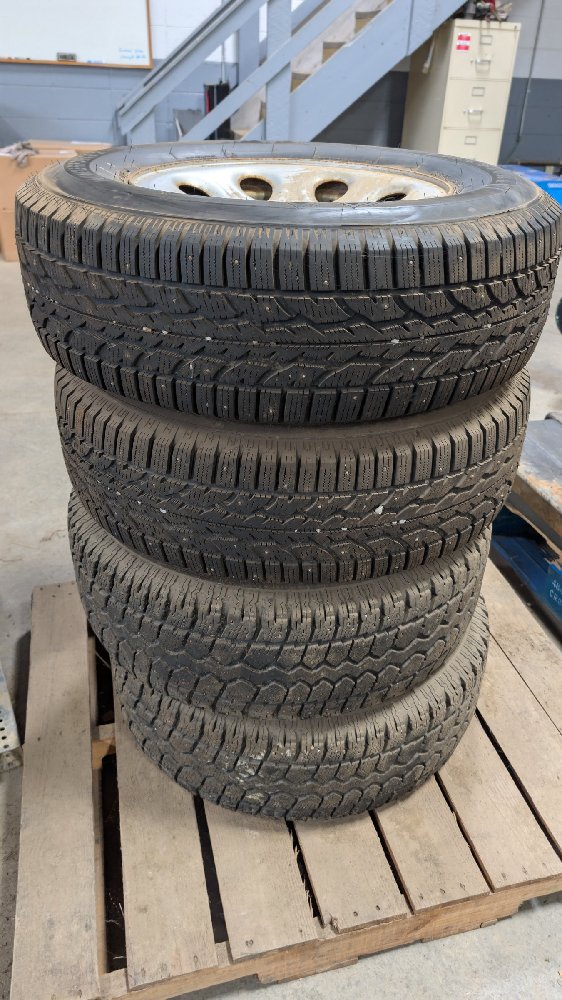Used truck tires and rims