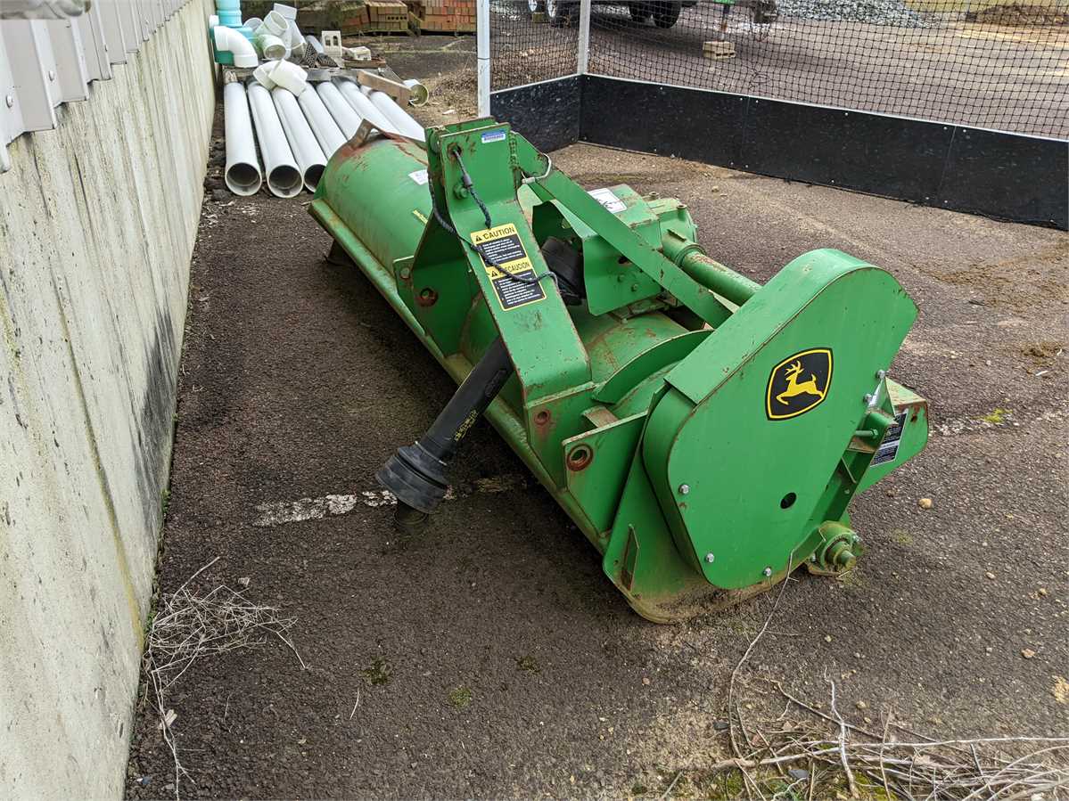 John deere 390 2025 flail mower for sale