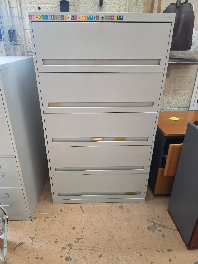 5 drawer lateral file